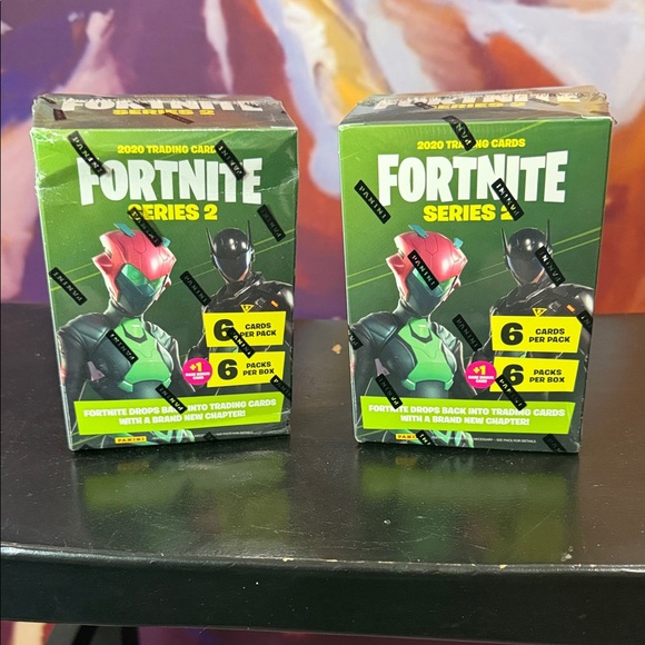 2020 Panini Fortnite Series 2 Blaster Box 36 Cards 1 Rare Bonus New - (2) Sealed